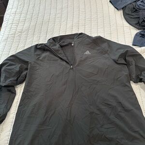 Adidas Black Mesh Pullover